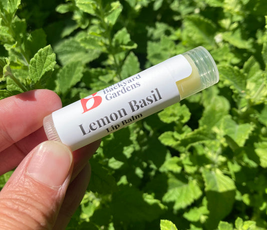 Lemon Basil Lip Balm